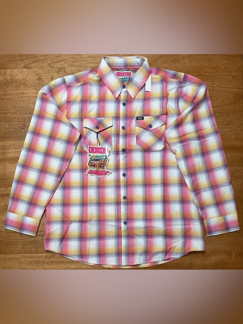 Dixxon Men’s Flannel x XUL Beer Collaboration, Size XL [NWT & Still In Bag]